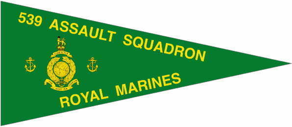 539 assault squadron royal marines pennant