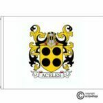 aceles coat of arms flag