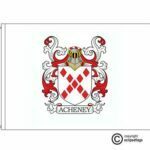 acheney coat of arms flag