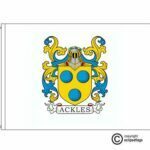 ackles coat of arms flag