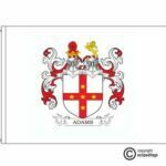 adams coat of arms flag