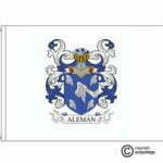 aleman coat of arms flag