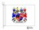 barker coat of arms flag