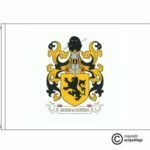 baudion de courtenay coat of arms flag