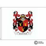 baxter coat of arms flag