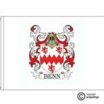 benn coat of arms flag