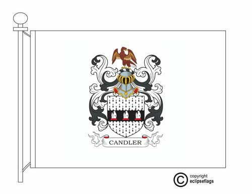 candler coat of arms flag
