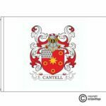 cantell coat of arms flag