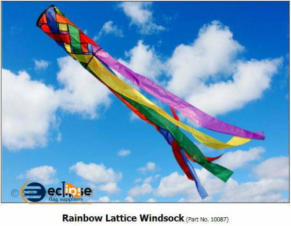 Rainbow Lattice festival Windsock