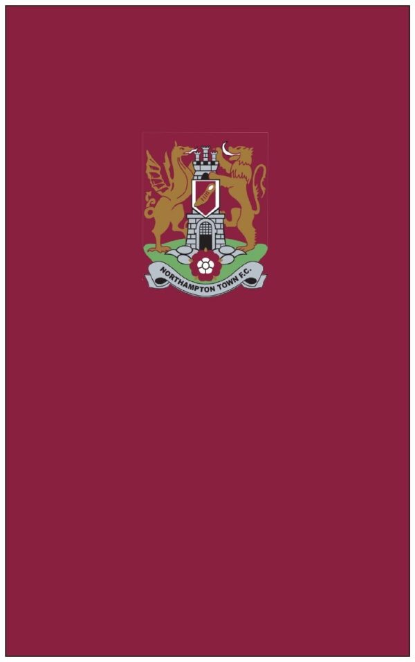 Buy Cheap Northampton Town Coffin Cover - for only £125.00 Northampton Town Coffin Cover