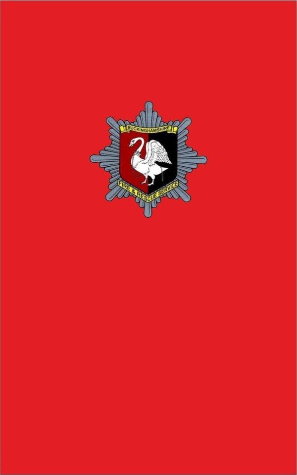 Buckinghamshire Fire Brigade Coffin Cover