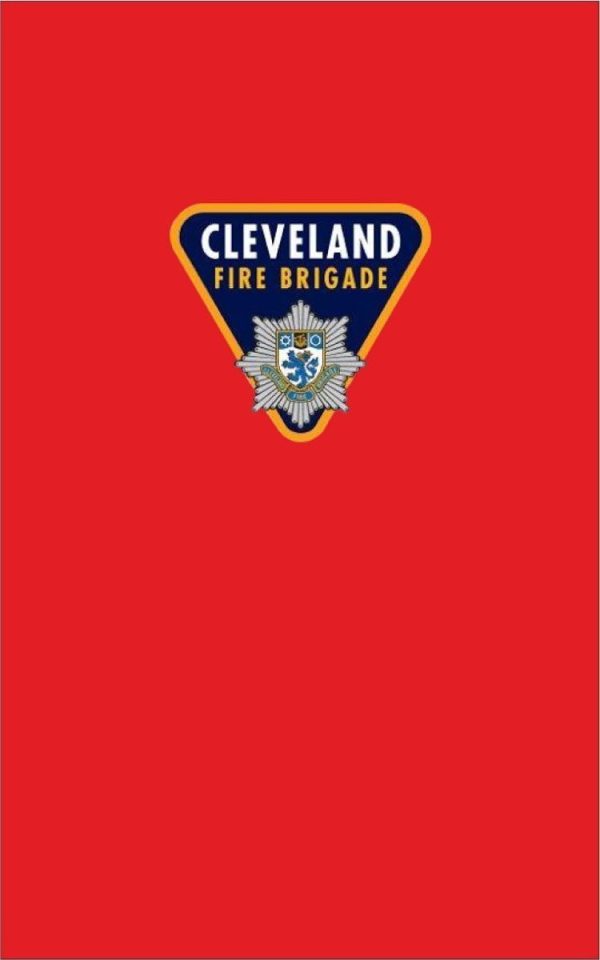 Cleveland Fire Brigade Coffin Cover