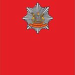 Derbyshire fire Brigade Official Funeral Coffin Flag