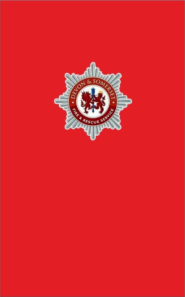 Buy Cheap Devon & Somerset fire Brigade Official Funeral Cof Devon & Somerset fire Brigade Official Funeral Coffin Flag