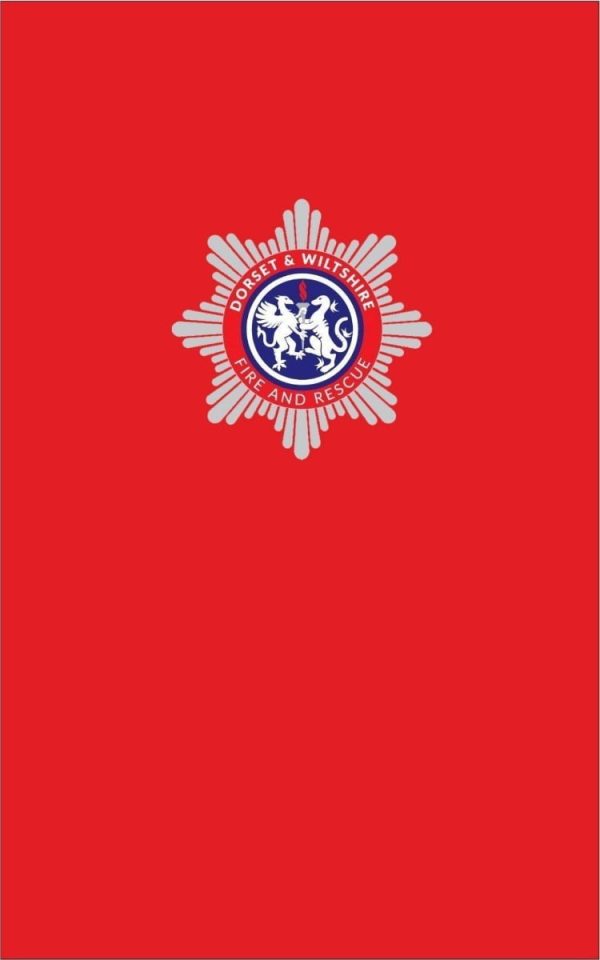Dorset & Wiltshire fire Brigade Official Funeral Coffin Flag