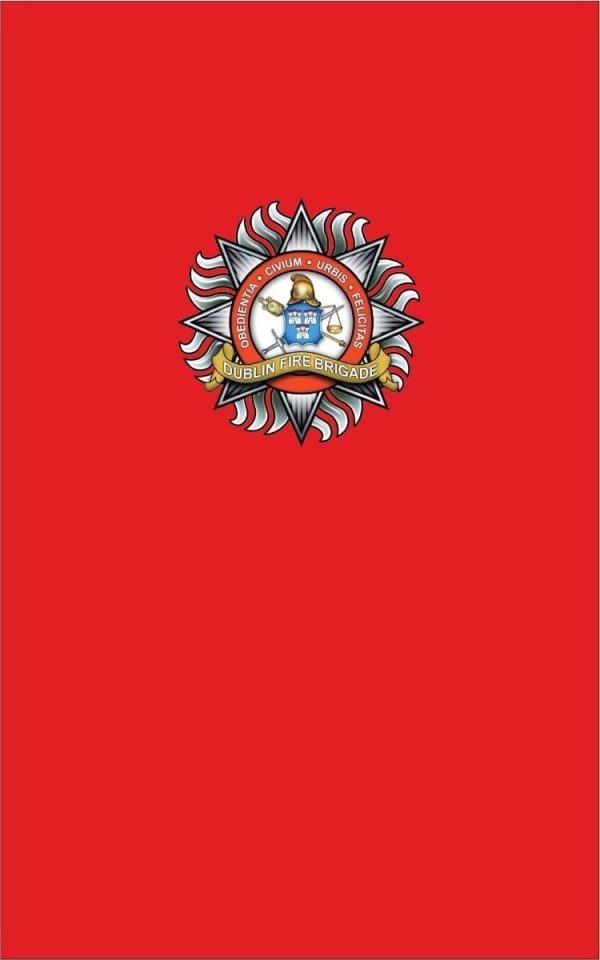 Dublin fire Brigade Official Funeral Coffin Flag