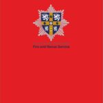 Durham & Darlington fire Brigade Official Funeral Coffin Flag
