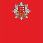 Essex fire Brigade Official Funeral Coffin Flag