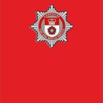 Hampshire fire Brigade Official Funeral Coffin Flag
