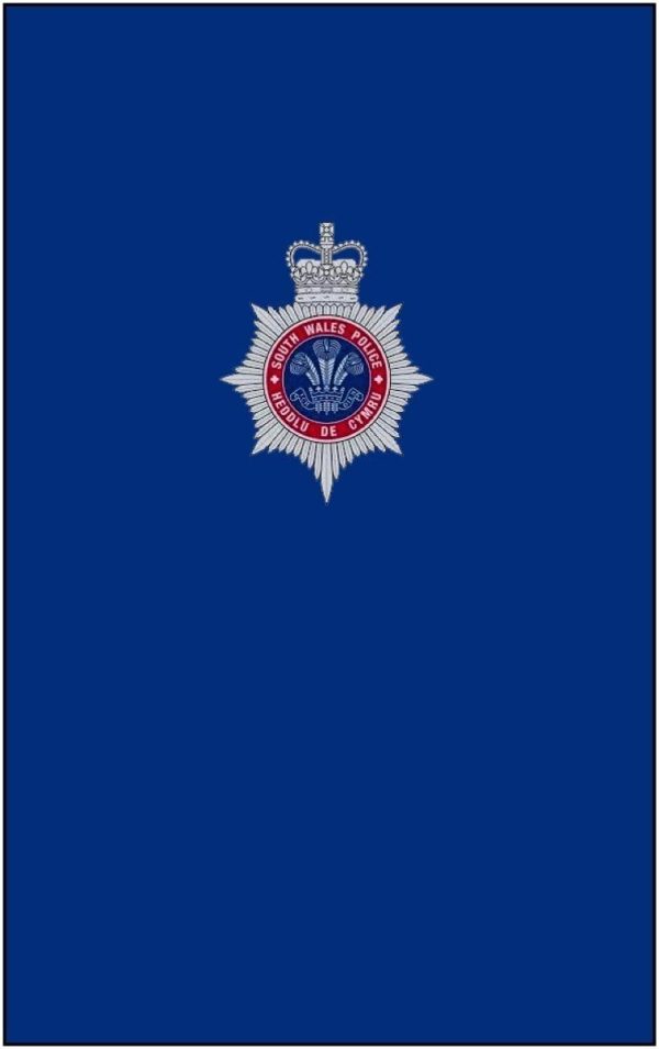 South Wales Police Coffin Flag