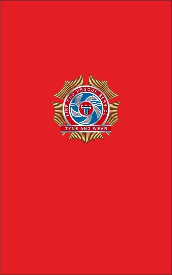 Tyne & Wear fire Brigade Official Funeral Coffin Flag