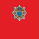 West Sussex fire Brigade Official Funeral Coffin Flag