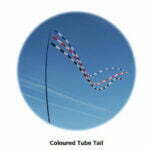 Colour tube tail windsock