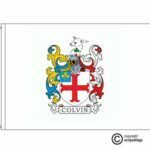 colvin coat of arms flag
