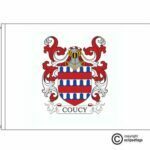 coucy coat of arms flag