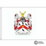 crowton coat of arms flag