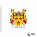 curtland coat of arms flag