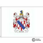 damer coat of arms flag