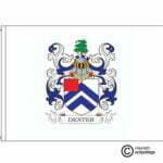 dexter coat of arms flag