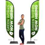 Double Sided Feather Flags