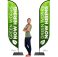 Double Sided Feather Flags