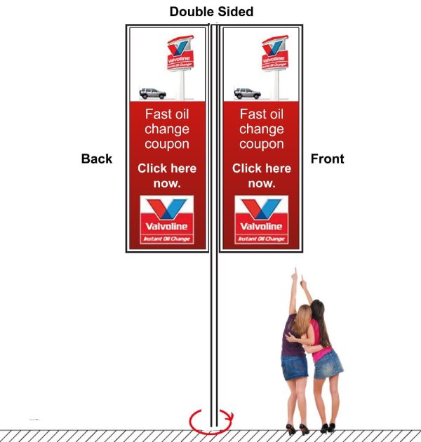 Double sided Sail Flags
