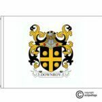 downroy coat of arms flag