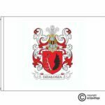 dzialosza coat of arms flag