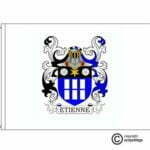 etienne coat of arms flag