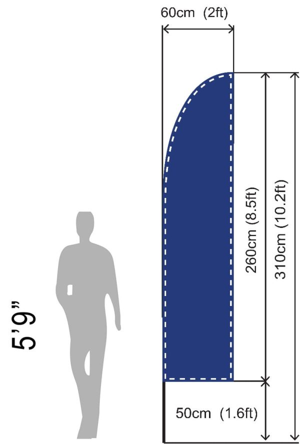 featherflag200straight