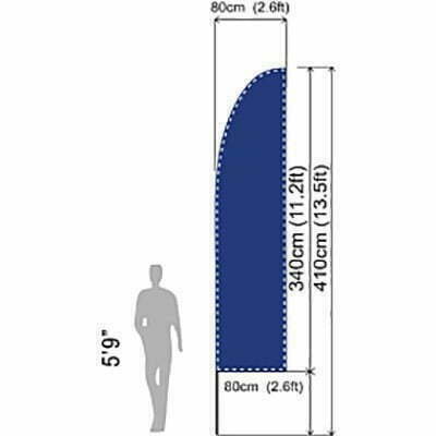 Extra Large - 410cm ( 13.5ft ) (+£24.00)
