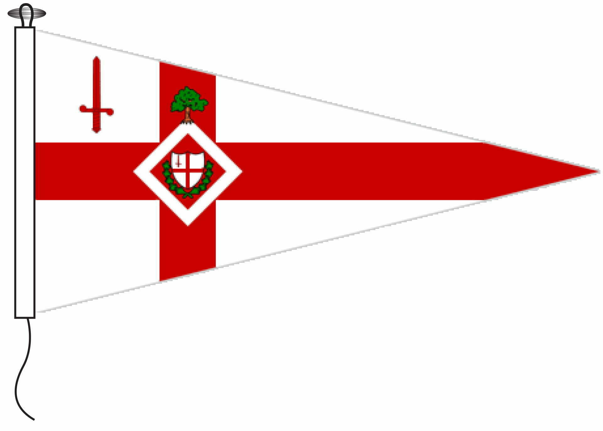 city livery yacht club ensign