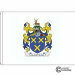 glanville coat of arms flag