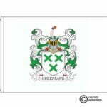 greenland coat of arms flag