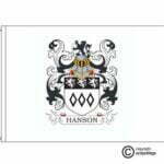 hanson coat of arms flag