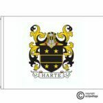 harte coat of arms flag