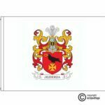 jezierza coat of arms flag