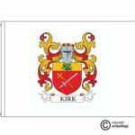 kirk coat of arms flag