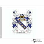 lamport coat of arms flag