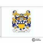 latham coat of arms flag